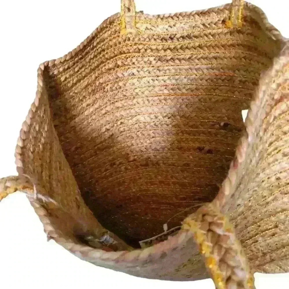 C&C California Wooven Tote Bag - Picture 2 of 3